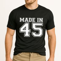 Sporty Jersey Style Made In 1945 80th Birthday Cooling Performance Crew T-Shirt