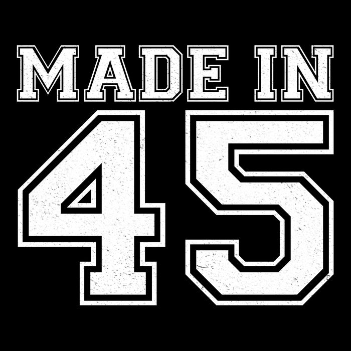 Sporty Jersey Style Made In 1945 80th Birthday Cooling Performance Crew T-Shirt
