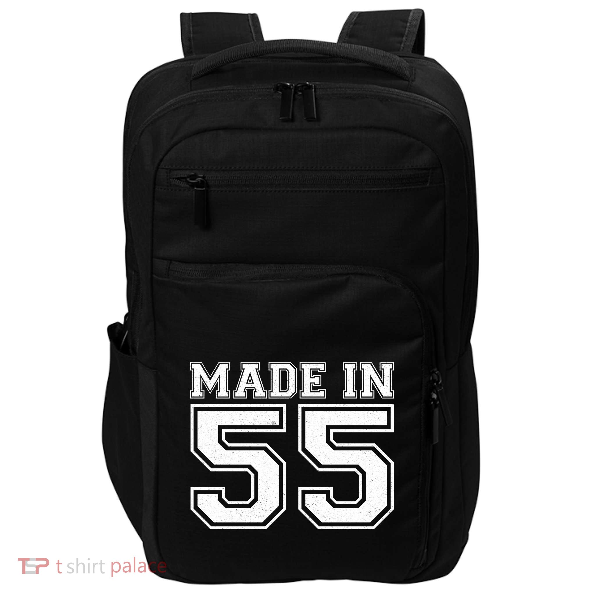 Sporty Jersey Style Made In 1955 70th Birthday Impact Tech Backpack