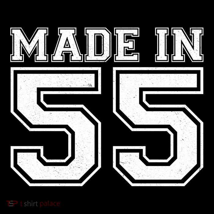 Sporty Jersey Style Made In 1955 70th Birthday Women's V-Neck T-Shirt