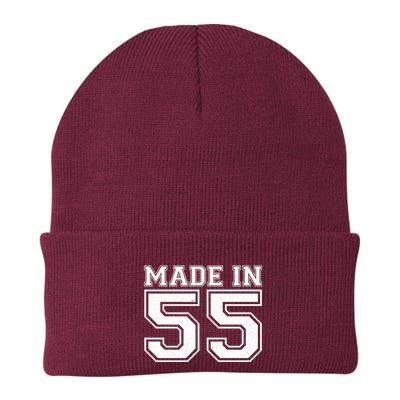 Sporty Jersey Style Made In 1955 70th Birthday Beanie