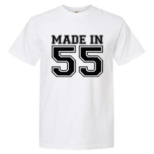 Sporty Jersey Style Made In 1955 70th Birthday Garment-Dyed Heavyweight T-Shirt