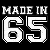 Sporty Jersey Style Made In 1965 60th Birthday Toddler Sweatshirt