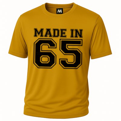 Sporty Jersey Style Made In 1965 60th Birthday Performance Shirt