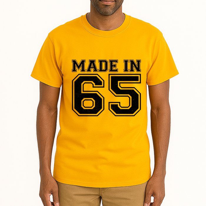 Sporty Jersey Style Made In 1965 60th Birthday Tall T-Shirt