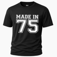 Sporty Jersey Style Made In 1975 50th Birthday Performance Shirt