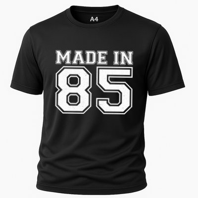 Sporty Jersey Style Made In 1985 40th Birthday Performance Shirt
