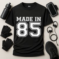 Sporty Jersey Style Made In 1985 40th Birthday Cooling Performance Crew T-Shirt