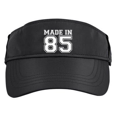 Sporty Jersey Style Made In 1985 40th Birthday Adult Drive Performance Visor