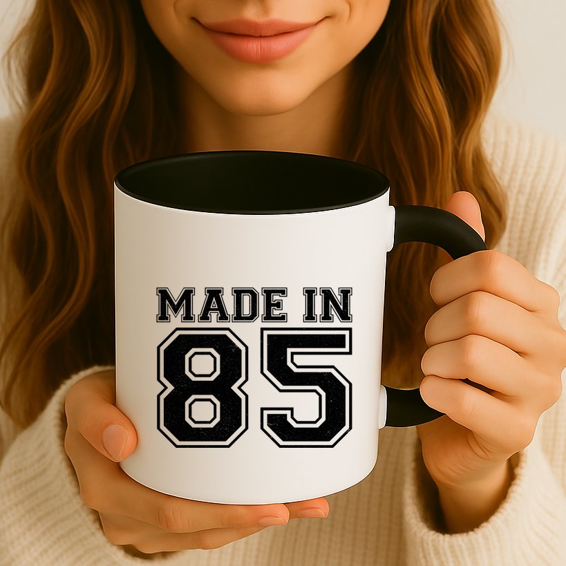 Sporty Jersey Style Made In 1985 40th Birthday Mug