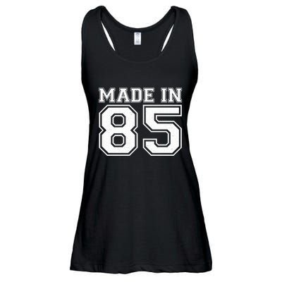 Sporty Jersey Style Made In 1985 40th Birthday Ladies Essential Flowy Tank