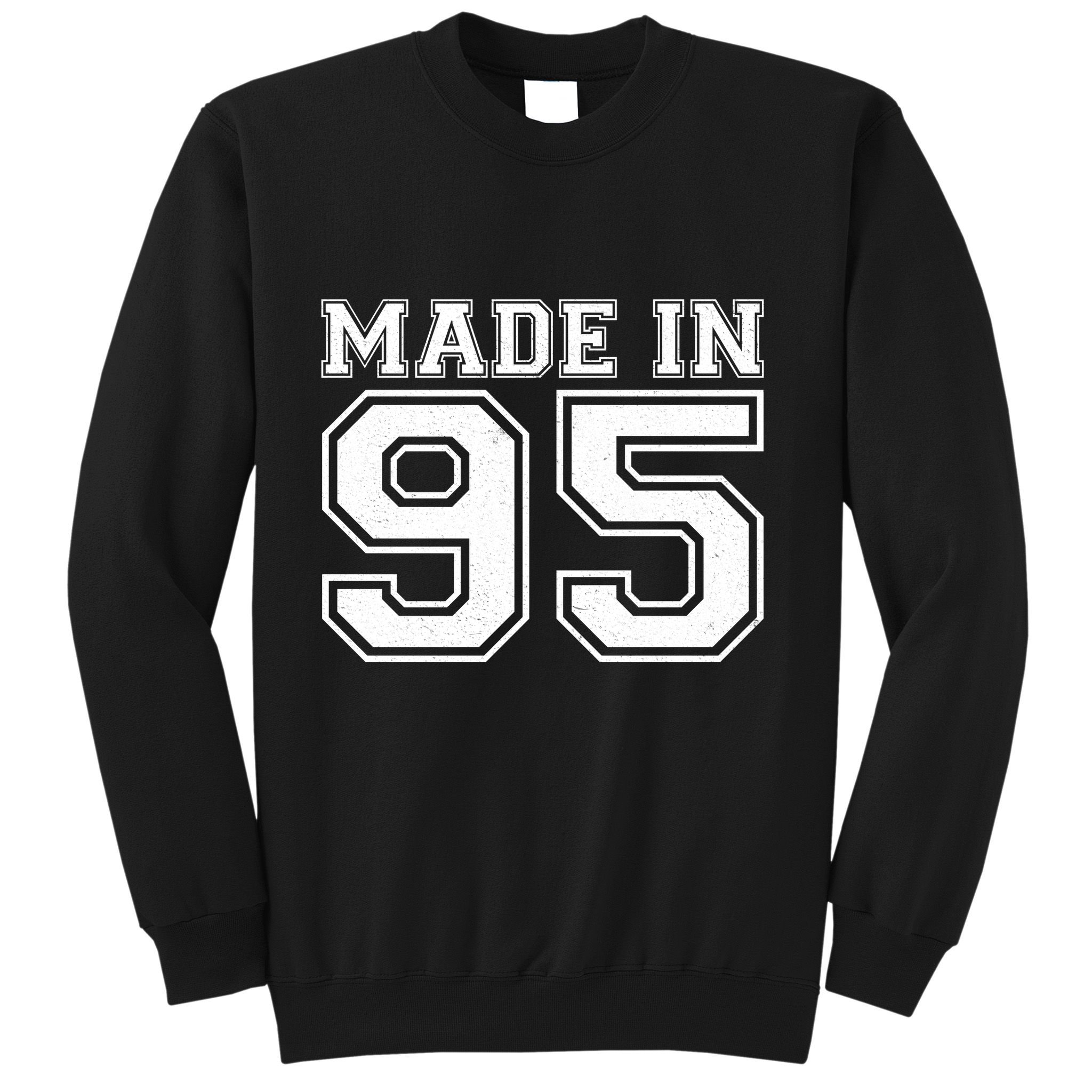 Sporty Jersey Style Made In 1995 30th Birthday Sweatshirt