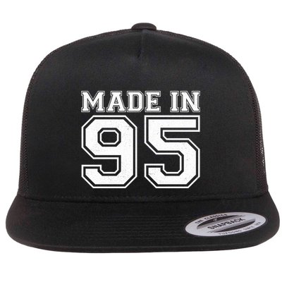 Sporty Jersey Style Made In 1995 30th Birthday Flatbill Hat