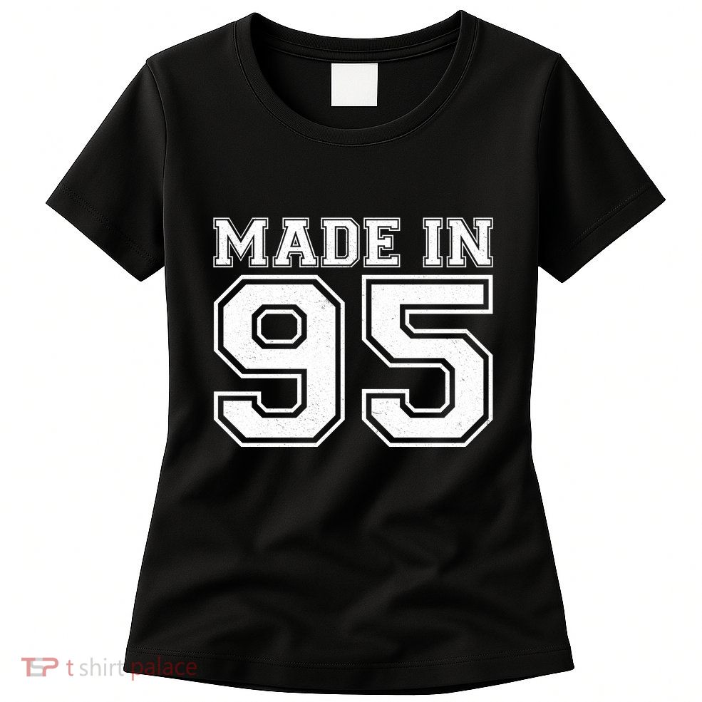 Sporty Jersey Style Made In 1995 30th Birthday Women's T-Shirt