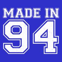 Sporty Jersey Style Made In 1994 30th Birthday Poster