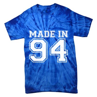 Sporty Jersey Style Made In 1994 30th Birthday Tie-Dye T-Shirt