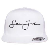Sean John Signature Flat Bill Trucker Hat