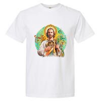 San Judas Tadeo Shirts San Judas Shirts Mexican Garment-Dyed Heavyweight T-Shirt