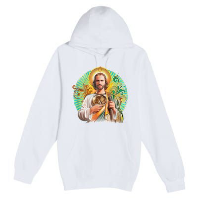 San Judas Tadeo Shirts San Judas Shirts Mexican Premium Pullover Hoodie