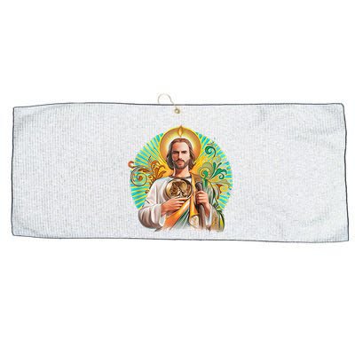 San Judas Tadeo Shirts San Judas Shirts Mexican Large Microfiber Waffle Golf Towel