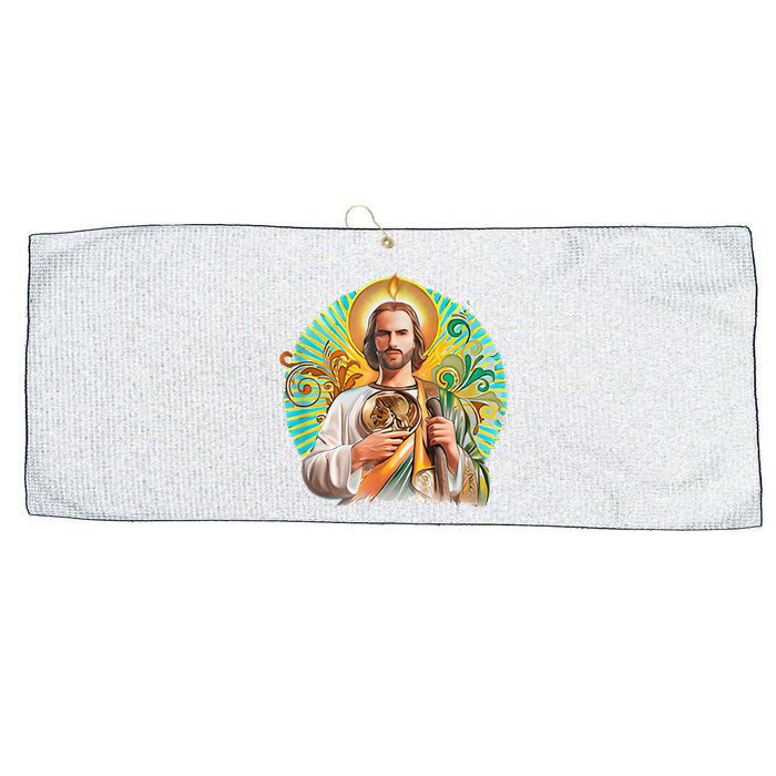 San Judas Tadeo Shirts San Judas Shirts Mexican Large Microfiber Waffle Golf Towel