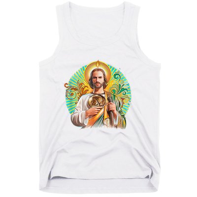 San Judas Tadeo Shirts San Judas Shirts Mexican Tank Top