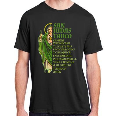 San Judas Tadeo Con OracióN Adult ChromaSoft Performance T-Shirt