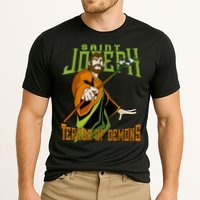 St Joseph Terror Of Demons Consecration 2021 Catholic Saint Cooling Performance Crew T-Shirt