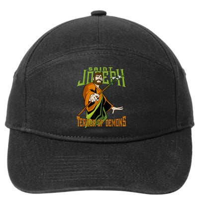 St Joseph Terror Of Demons Consecration 2021 Catholic Saint 7-Panel Snapback Hat