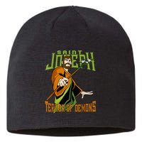 St Joseph Terror Of Demons Consecration 2021 Catholic Saint Sustainable Beanie