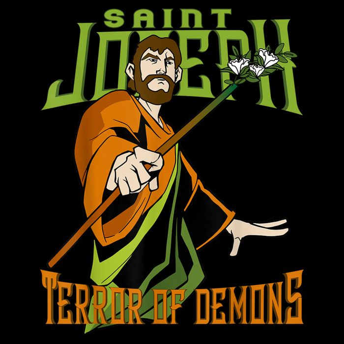 St Joseph Terror Of Demons Consecration 2021 Catholic Saint Sustainable Beanie