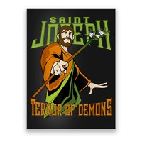 St Joseph Terror Of Demons Consecration 2021 Catholic Saint Poster
