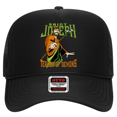 St Joseph Terror Of Demons Consecration 2021 Catholic Saint Trucker Hat