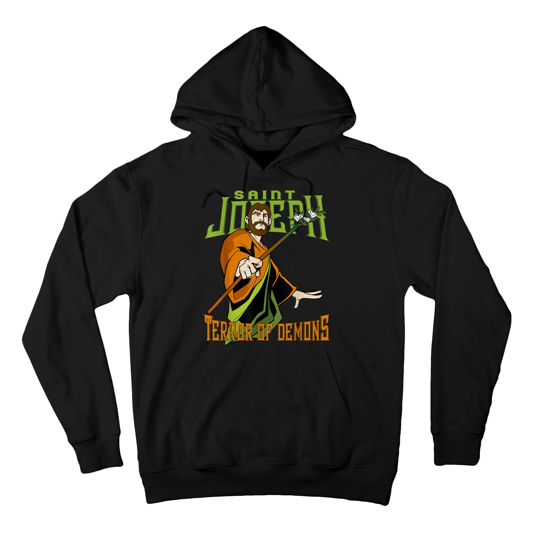 St Joseph Terror Of Demons Consecration 2021 Catholic Saint Tall Hoodie