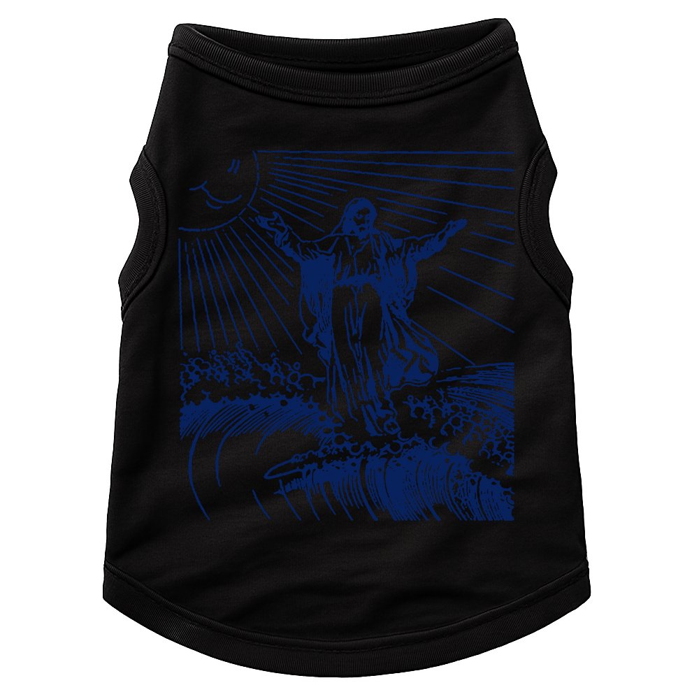 Surfing Jesus T Shirt Vintage Surfing T Shirt Surf Jesus Shirt 80s Surfer Tees Doggie Tank