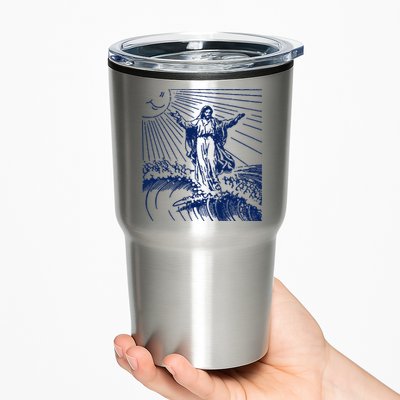 Surfing Jesus T Shirt Vintage Surfing T Shirt Surf Jesus Shirt 80s Surfer Tees Tumbler
