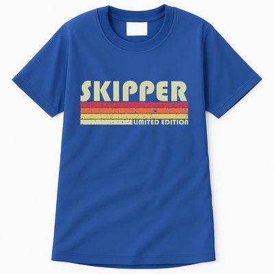 Skipper Job Title Profession Birthday Worker Tall T-Shirt