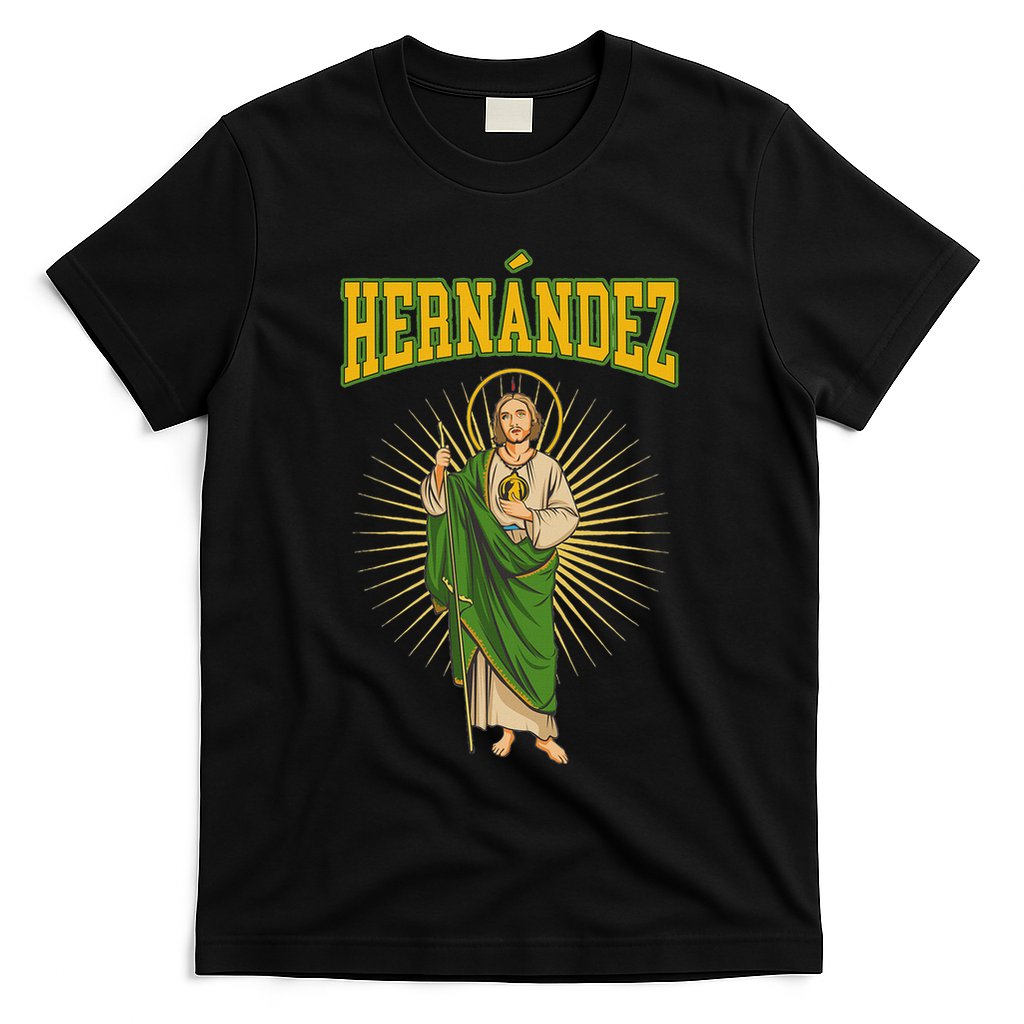 San Judas Tadeo Con Apellido HernáNdez T-Shirt