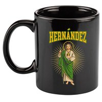 San Judas Tadeo Con Apellido HernáNdez 11oz C Handle Ceramic Mug