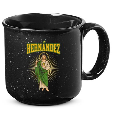 San Judas Tadeo Con Apellido HernáNdez 15oz Campfire Ceramic Mug