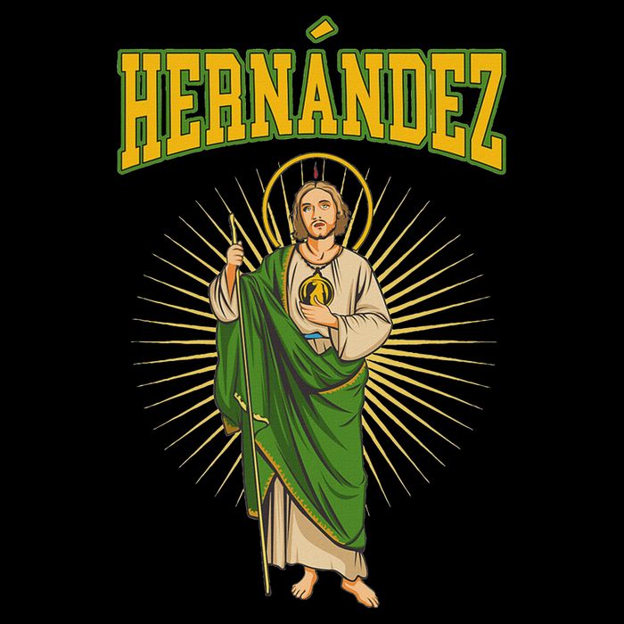 San Judas Tadeo Con Apellido HernáNdez Cooling Performance Long Sleeve Crew