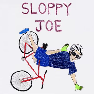 Sloppy Joe Tee Running The Country Is Like Riding A Bike T-Shirt