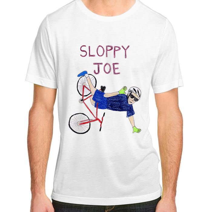 Sloppy Joe Tee Running The Country Is Like Riding A Bike Adult ChromaSoft Performance T-Shirt