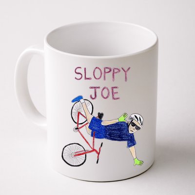 Sloppy Joe Tee Running The Country Is Like Riding A Bike Mug