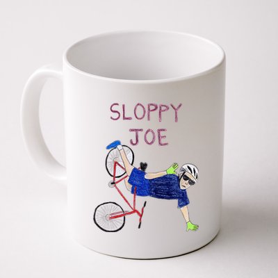 Sloppy Joe Tee Running The Country Is Like Riding A Bike Coffee Mug