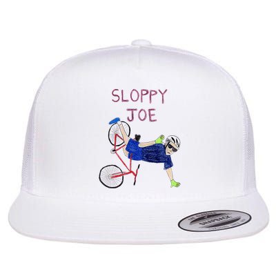 Sloppy Joe Tee Running The Country Is Like Riding A Bike Flatbill Hat
