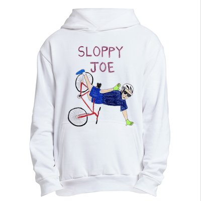 Sloppy Joe Tee Running The Country Is Like Riding A Bike Urban Pullover Hoodie