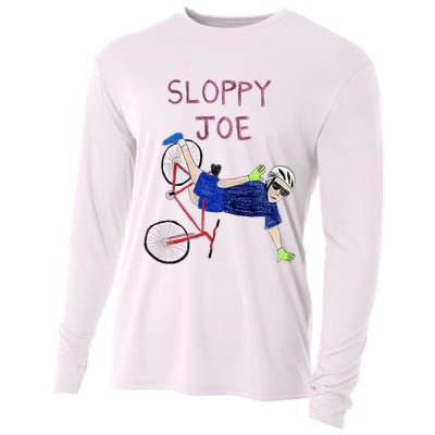 Sloppy Joe Tee Running The Country Is Like Riding A Bike Cooling Performance Long Sleeve Crew