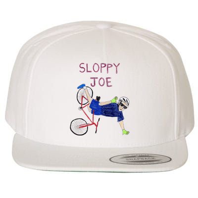Sloppy Joe Tee Running The Country Is Like Riding A Bike Wool Snapback Cap