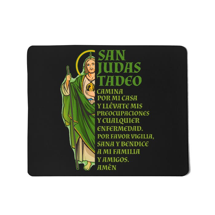 San Judas Tadeo Con OracióN Mousepad